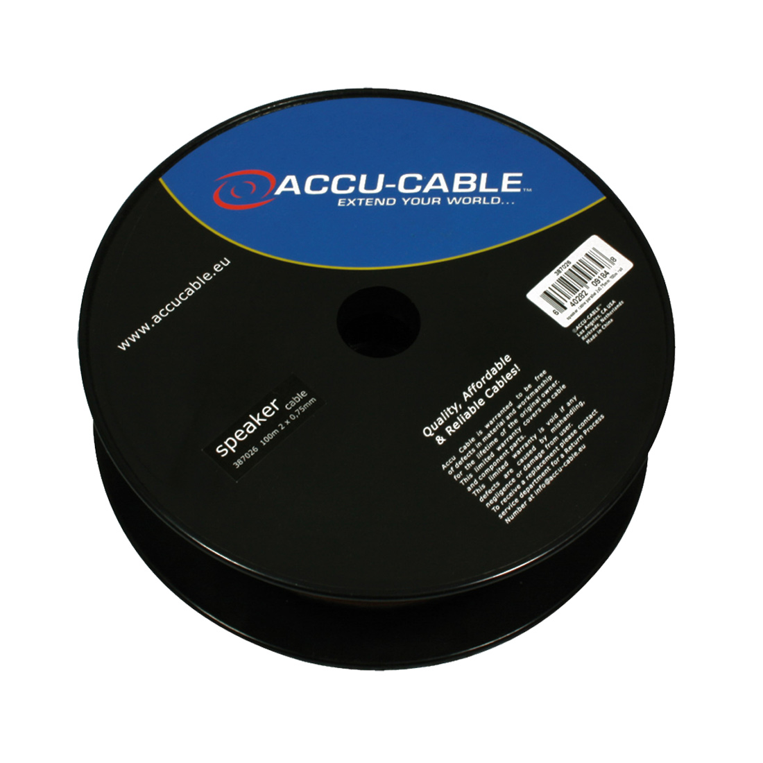 Accu Cable AC-SC2-0,75/100R Speaker cable 2x0,75mm