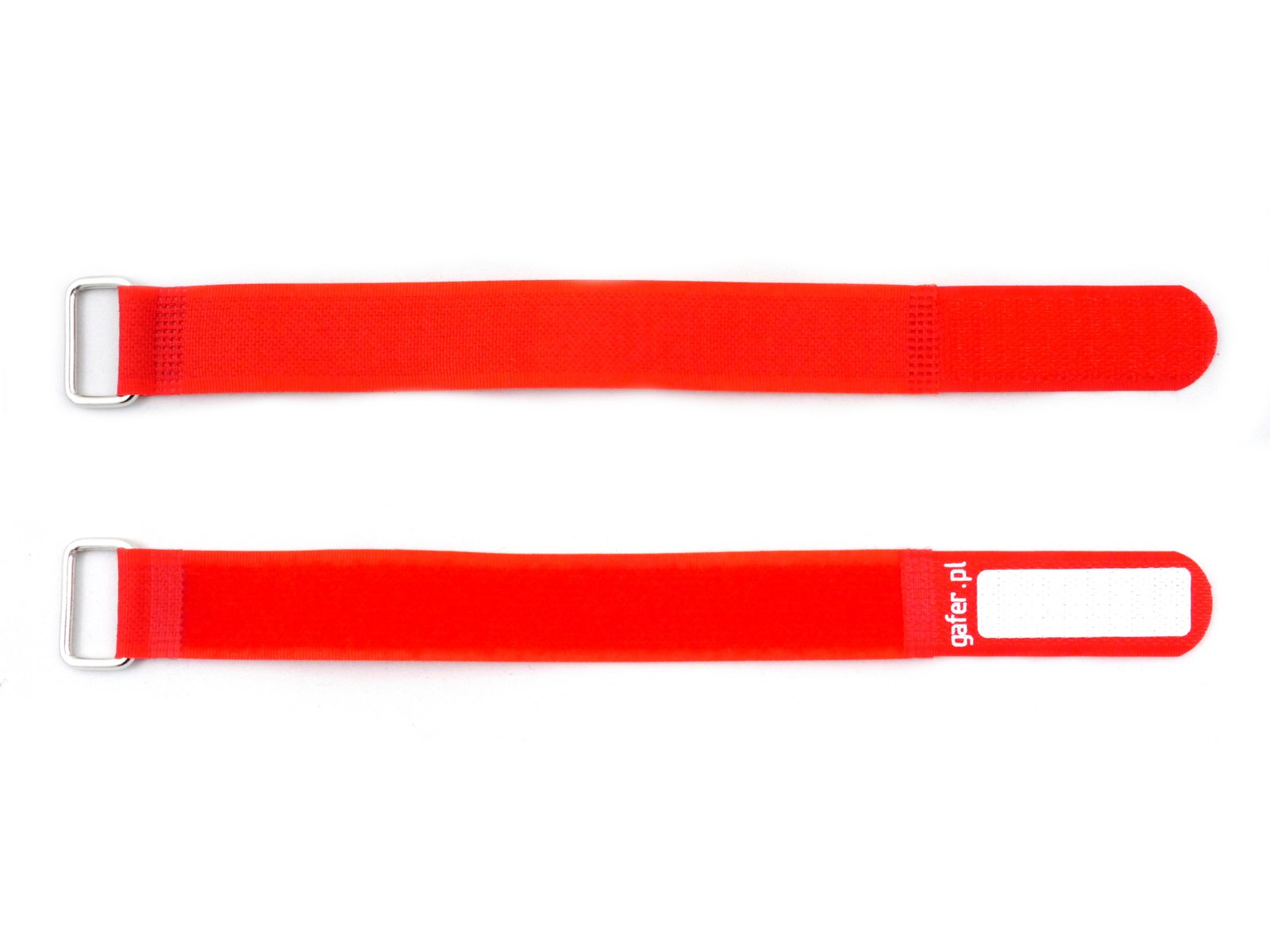 GAFER.PL Kabelbinder Klettverschluss 25x260mm 5er Pack rot GAFER.PL Kabelbinder Klettverschluss 25x260mm 5er Pack rot