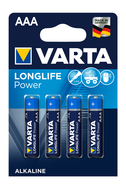 Batterie AAA Micro Alkaline LR03 (4Stk)