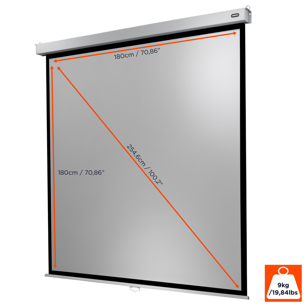 celexon Leinwand Rollo Professional Plus 180 x 180 cm - 100" celexon Leinwand Rollo Professional Plus 180 x 180 cm - 100"