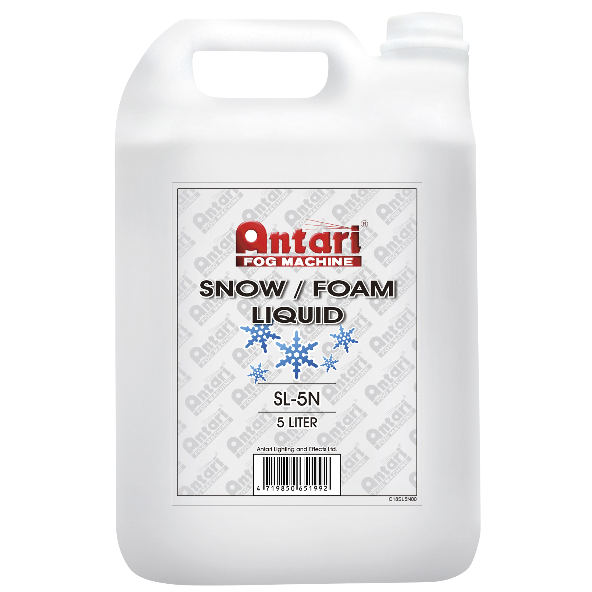ANTARI Snow Liquid SL-5N 5 litre - fine 5 Liter - fein ANTARI Snow Liquid SL-5N 5 litre - fine 5 Liter - fein