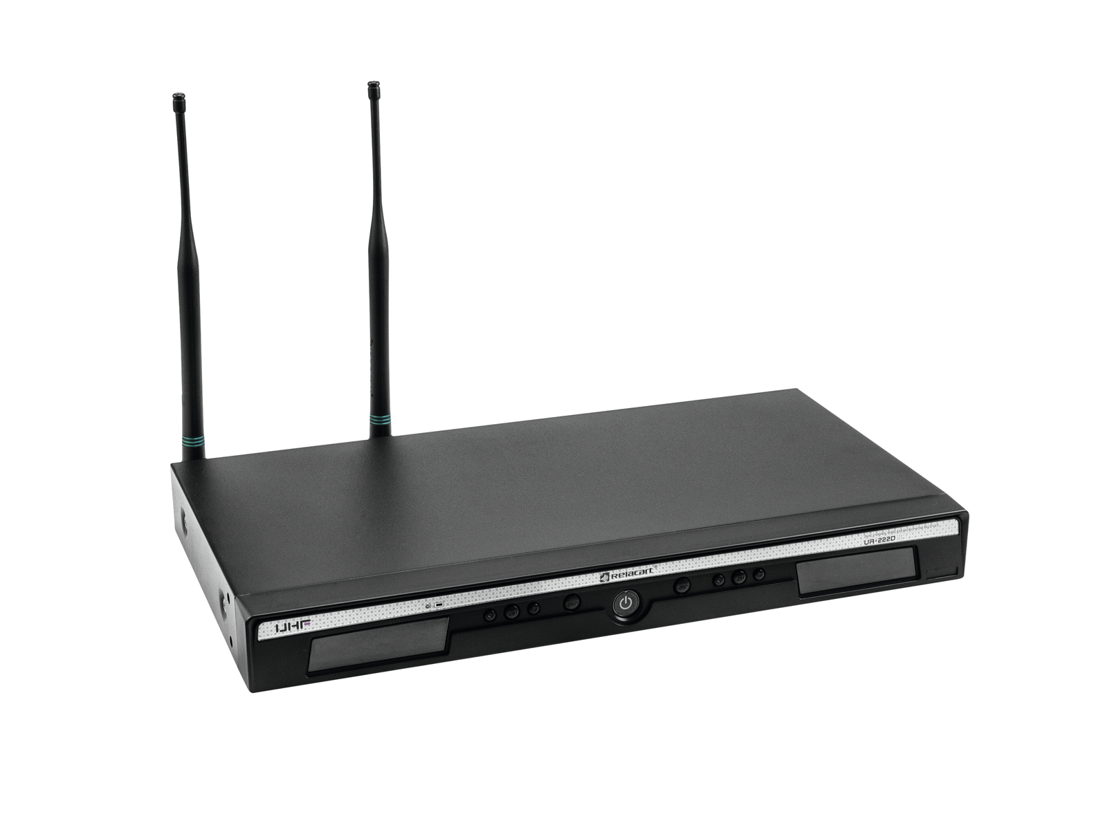 RELACART UR-222D 2-Kanal UHF-Empfänger 823-832 + 863-865 MHz RELACART UR-222D 2-Kanal UHF-Empfänger 823-832 + 863-865 MHz