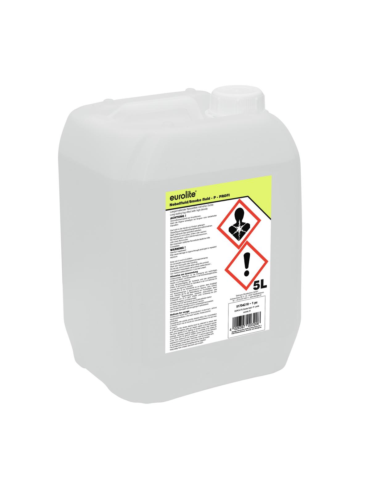 EUROLITE SMOKE FLUID -P- Profi, 5l, Nebelfluid