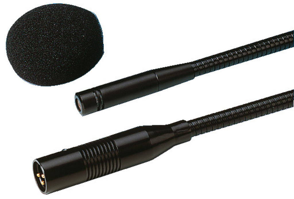 MONACOR EMG-500P Elektret-Schwanenhals-Mikrofon