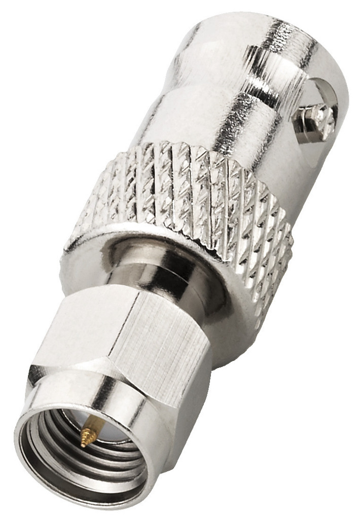 MONACOR SMA-174BNC/PJ Adapter SMA-Stecker/BNC-Buchse, 50 Ω