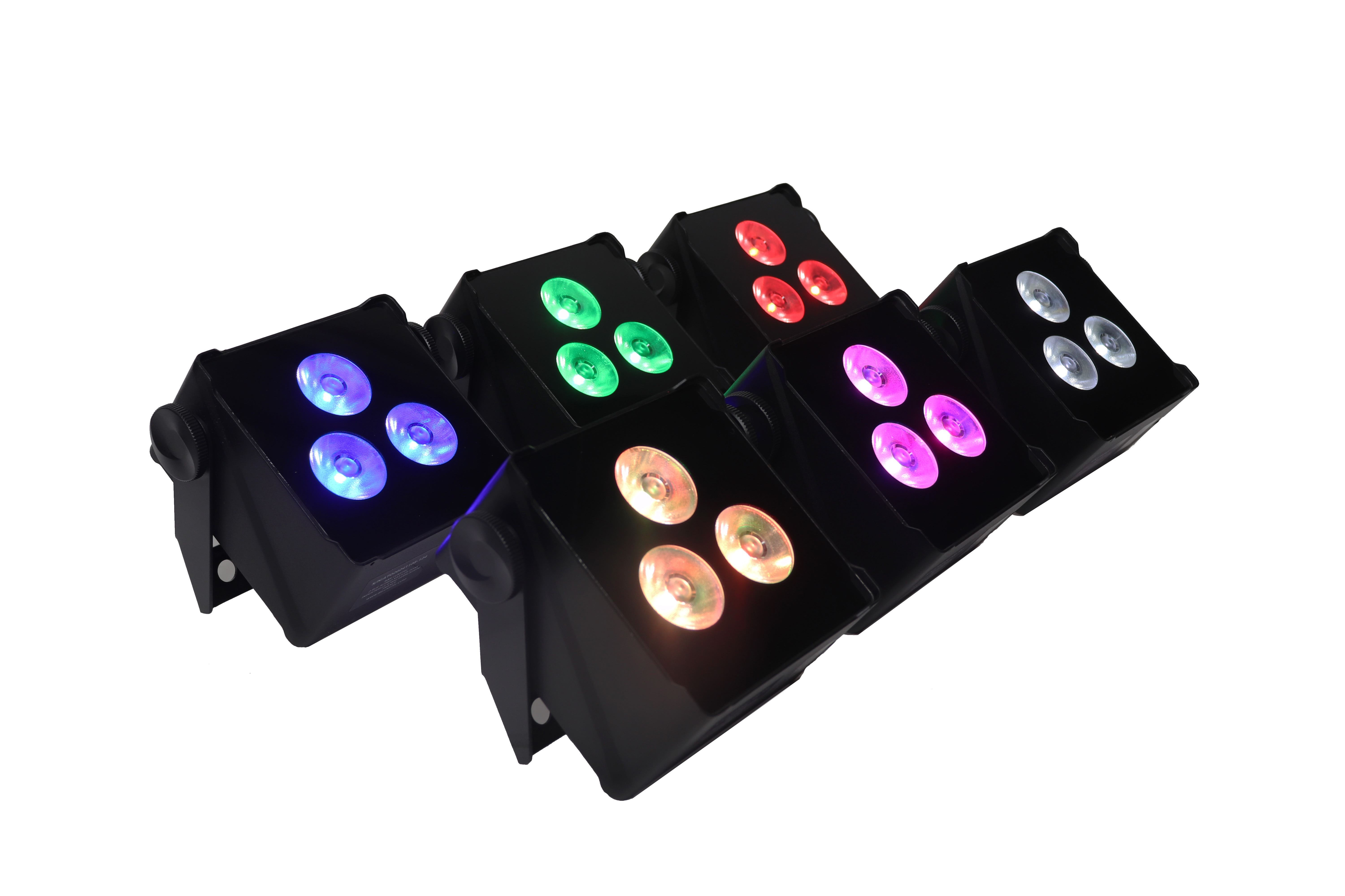 VISION CONTROL Flat Par 3*10W RGBW Tourpack 6in1 VISION CONTROL Flat Par 3*10W RGBW Tourpack 6in1