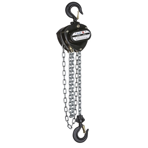 Eller PHE1 Manual Chain Hoist 500 kg Hubhöhe 10 m – Keine Überladungssicherung