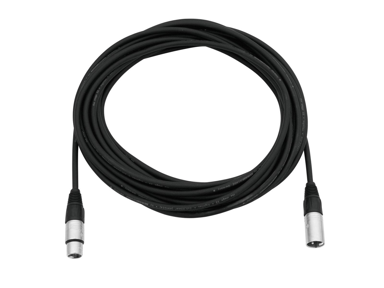 SOMMER CABLE XLR Kabel 3pol 20m sw Neutrik SOMMER CABLE XLR Kabel 3pol 20m sw Neutrik