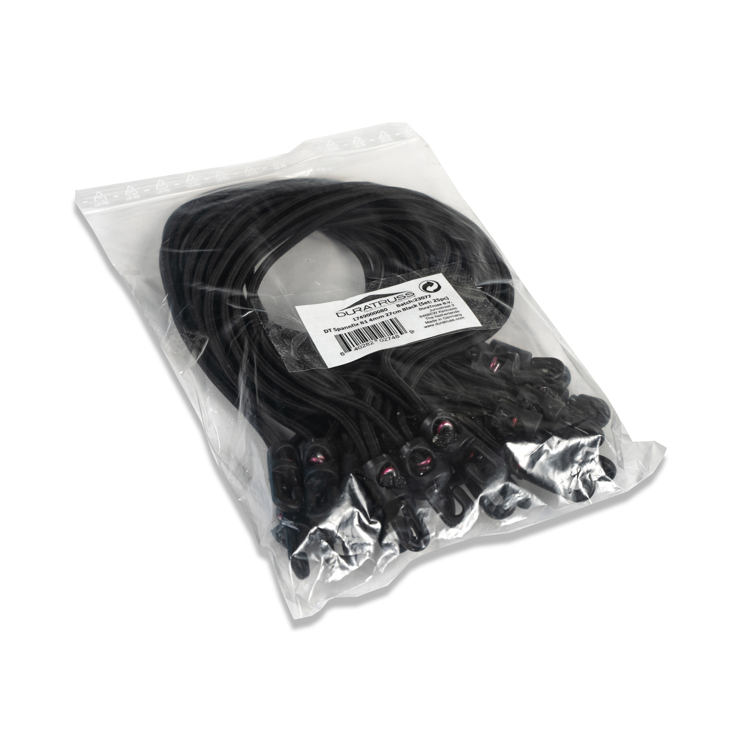 DT Spannfix B1 4mm 27cm Black (25pc) DT Spannfix B1 4mm 27cm Black (25pc)