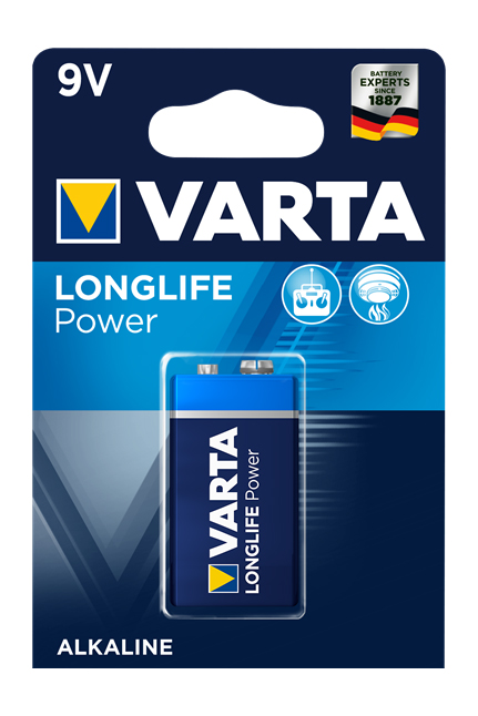 Batterie 9V Block Alkaline 6LR61
