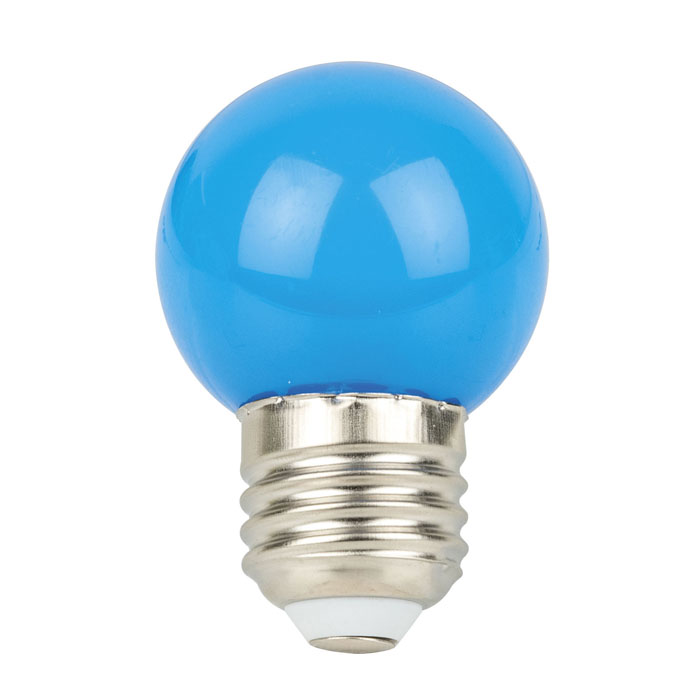 Showgear G45 LED Bulb E27 1 W - blau - nicht dimmbar