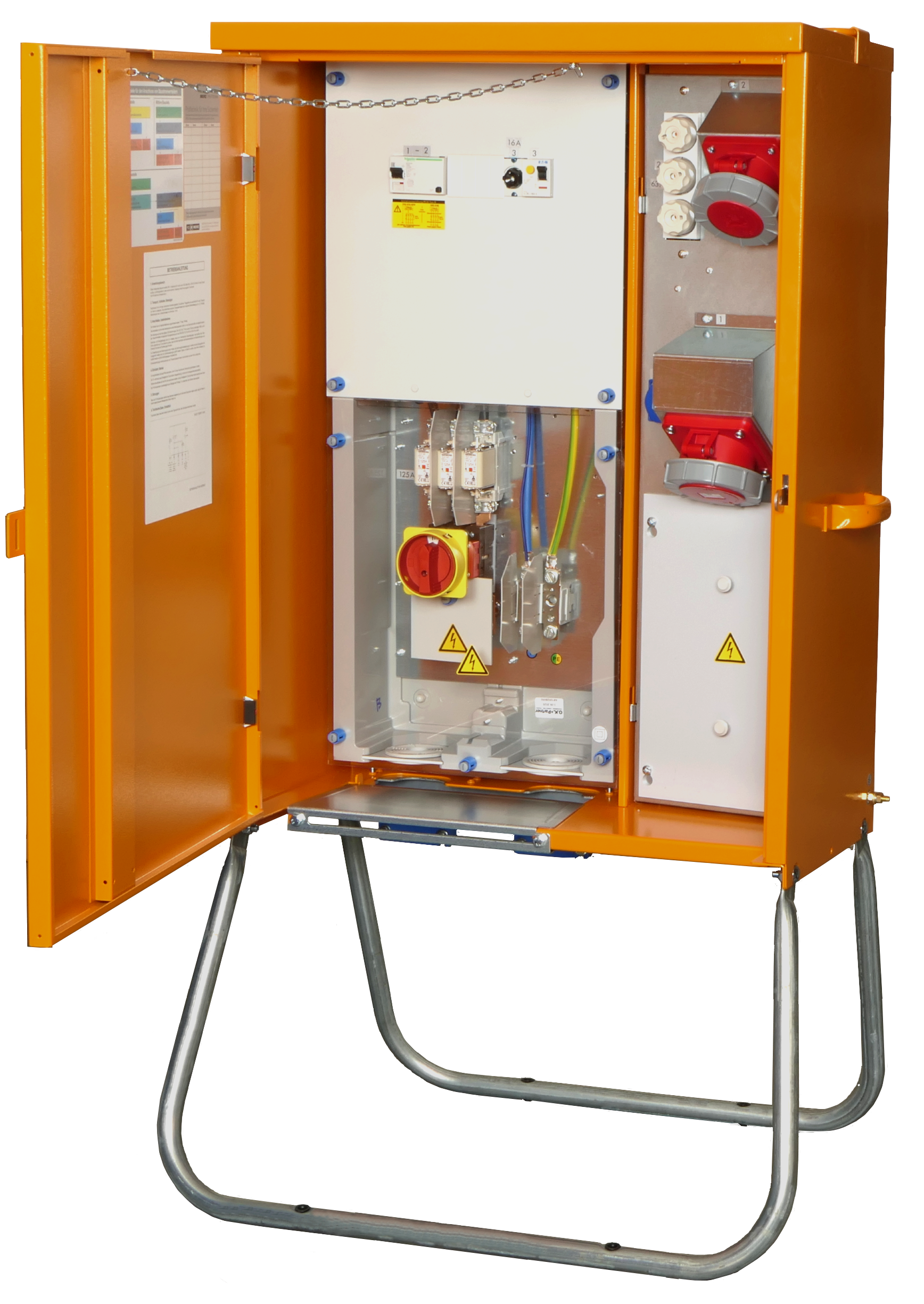 MERZ M-VEV 100/03-9/V3/X/3Z                   Subunternehmerverteilerschrank 69 kVA, RCD TypB