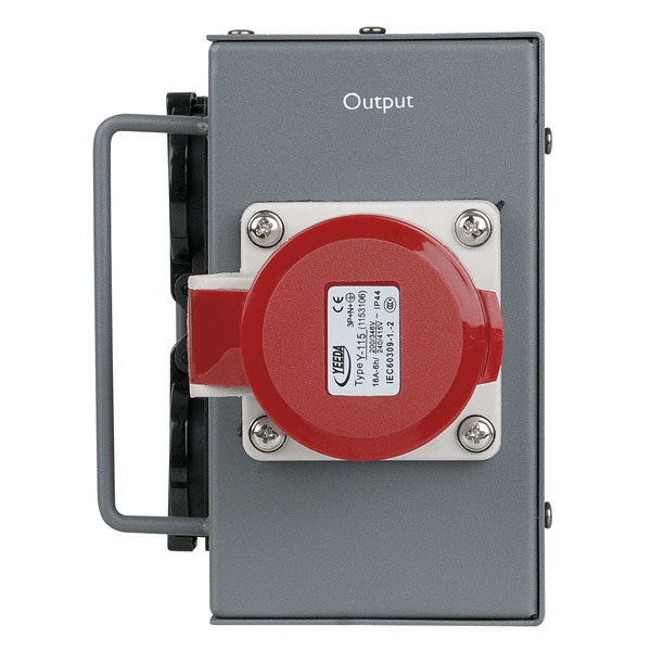 SHOWGEAR Powersplit 16 CEE 16 A Leistungsteiler mit Sicherung SHOWGEAR Powersplit 16 CEE 16 A Leistungsteiler mit Sicherung