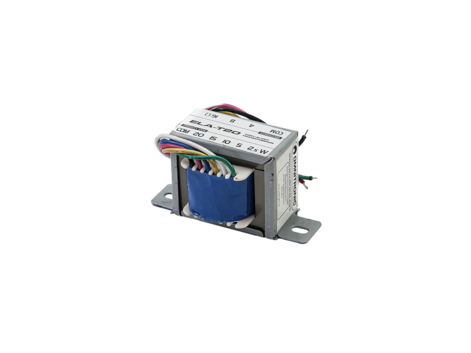 OMNITRONIC ELA-T20 Transformator 20 W OMNITRONIC ELA-T20 Transformator 20 W