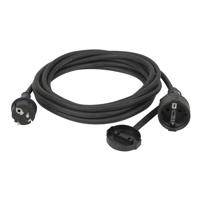 DAP H07RN-F 3G1.5 Schuko Extension Cable 1 m