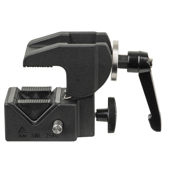 Showgear 10-55 mm Multigrip Clamp Zulässige Nutzlast: 25 kg -schwarz - TÜV