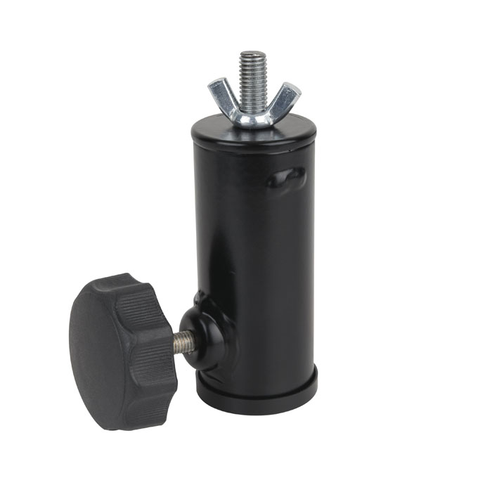 Showgear M10 Stand Mount Adapter für Lautsprecherständer – schwarz