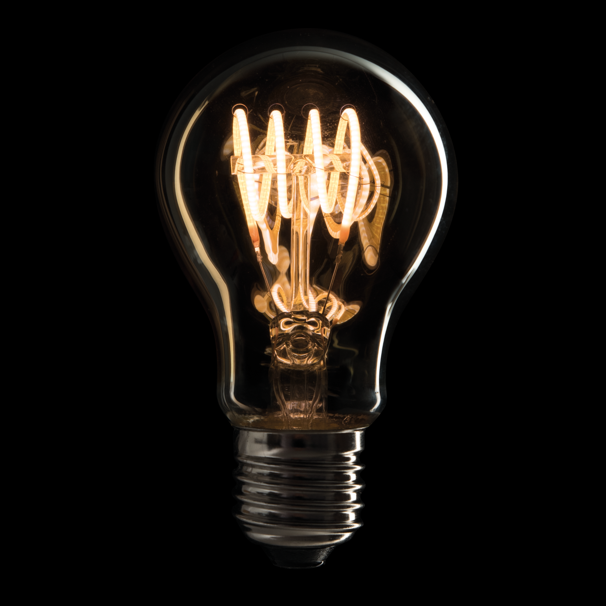 SHOWGEAR LED Filament Bulb E27 4 W - dimmable - gold glass cover 4 W - dimmbar - gold-Glasabdeckung SHOWGEAR LED Filament Bulb E27 4 W - dimmable - gold glass cover 4 W - dimmbar - gold-Glasabdeckung