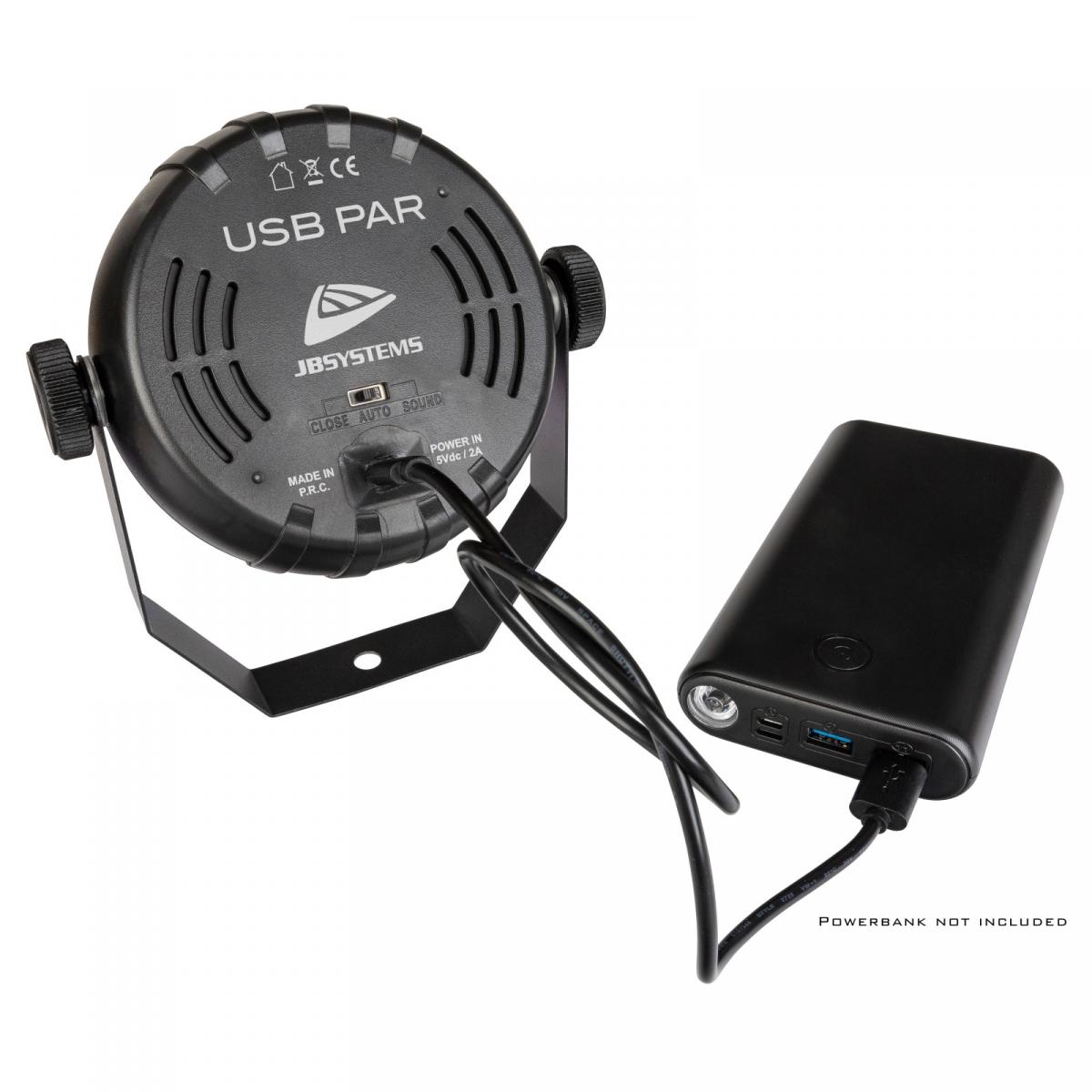 JB Systems USB PAR 12x1W RGBW JB Systems USB PAR 12x1W RGBW