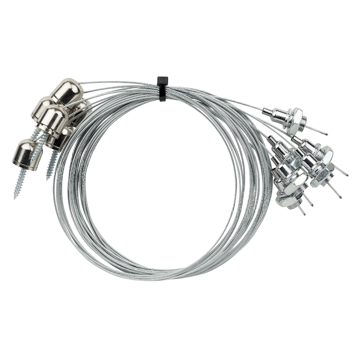Artecta Olympia Suspension Kit 6 Wires Für LED-Module mit den Maßen 30x120