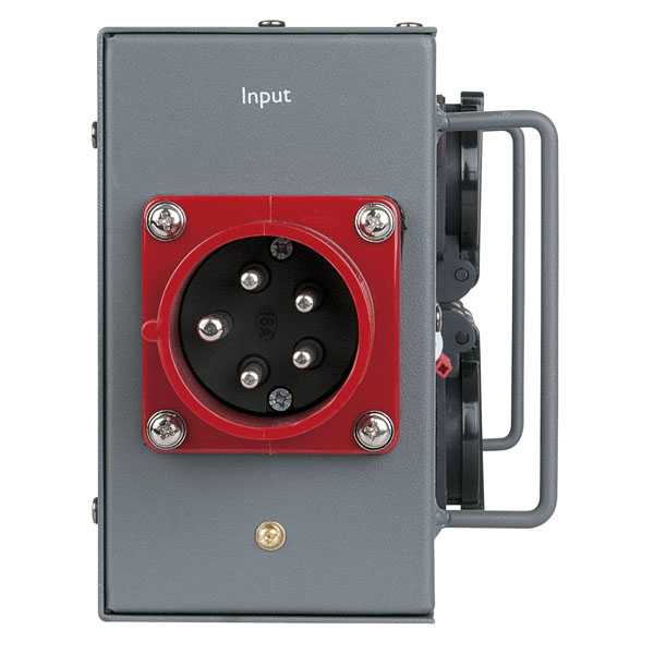 SHOWGEAR Powersplit 16 CEE 16 A Leistungsteiler mit Sicherung SHOWGEAR Powersplit 16 CEE 16 A Leistungsteiler mit Sicherung