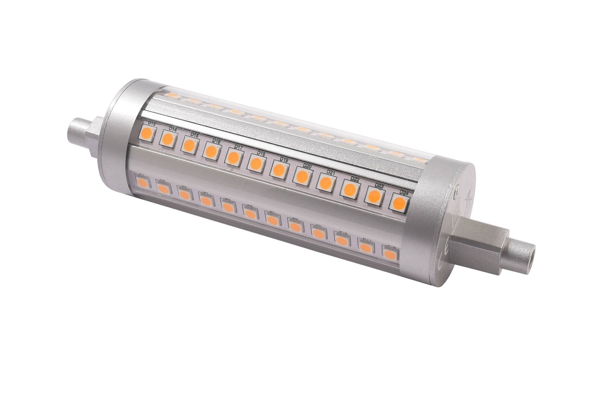 CorePro LED linear, R7S 118mm, 230 V/AC, DIM, 3000 K, 360 Grad