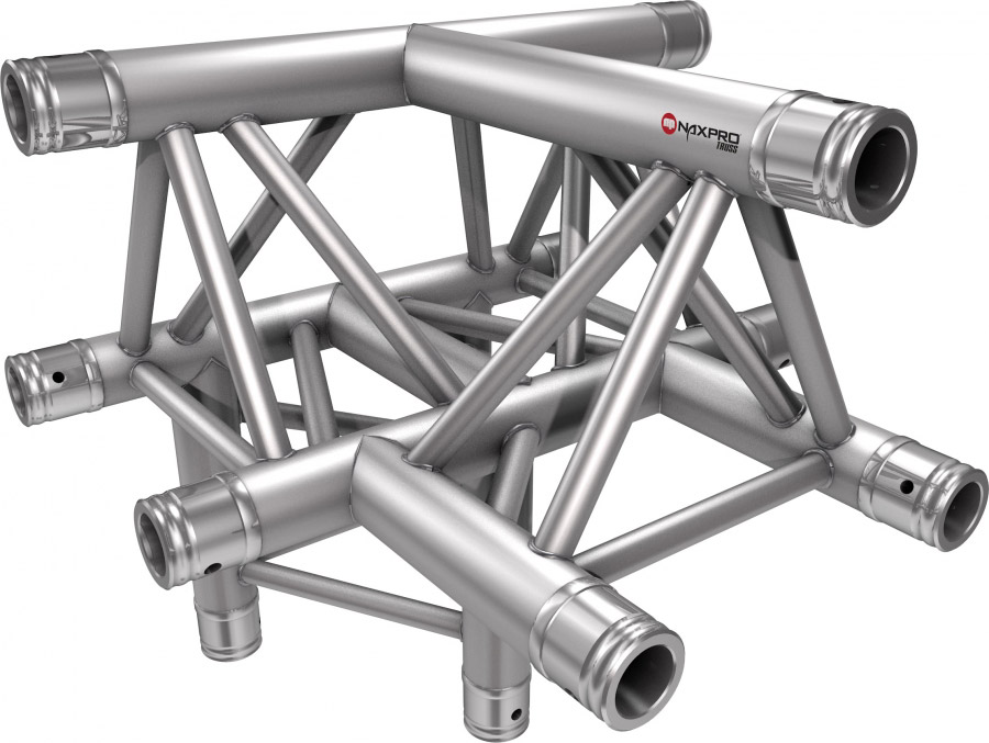 Naxpro-Truss FD 33 C43 90° 4 Weg Winkel Naxpro-Truss FD 33 C43 90° 4 Weg Winkel