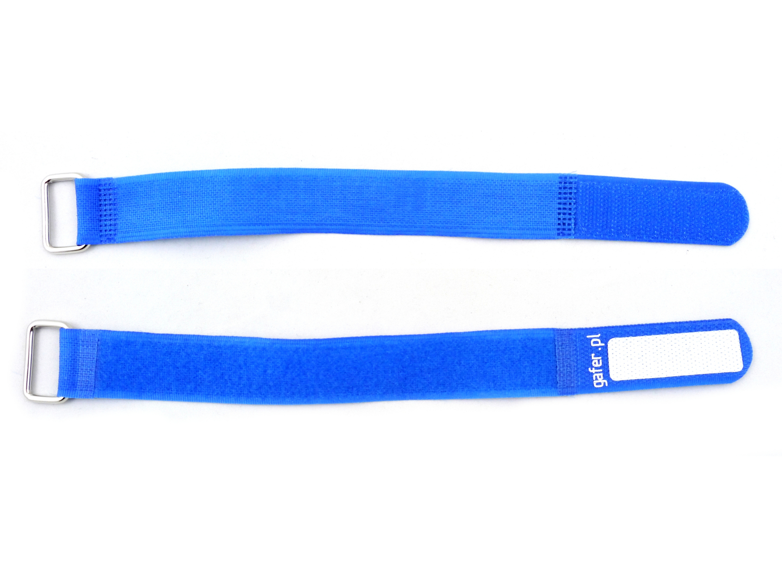 GAFER.PL Kabelbinder Klettverschluss 25x400mm 5er Pack blau GAFER.PL Kabelbinder Klettverschluss 25x400mm 5er Pack blau