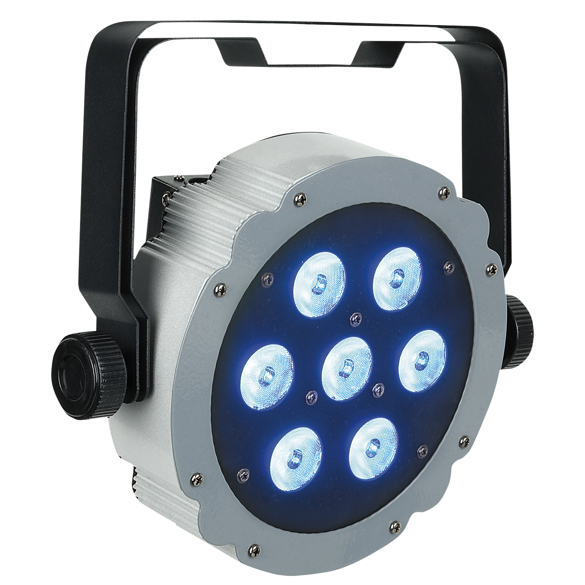 SHOWTEC Compact Par 7 Q4 7x 4 W RGBW LED Par - grey 7x 4 W RGBW LED PAR - grau