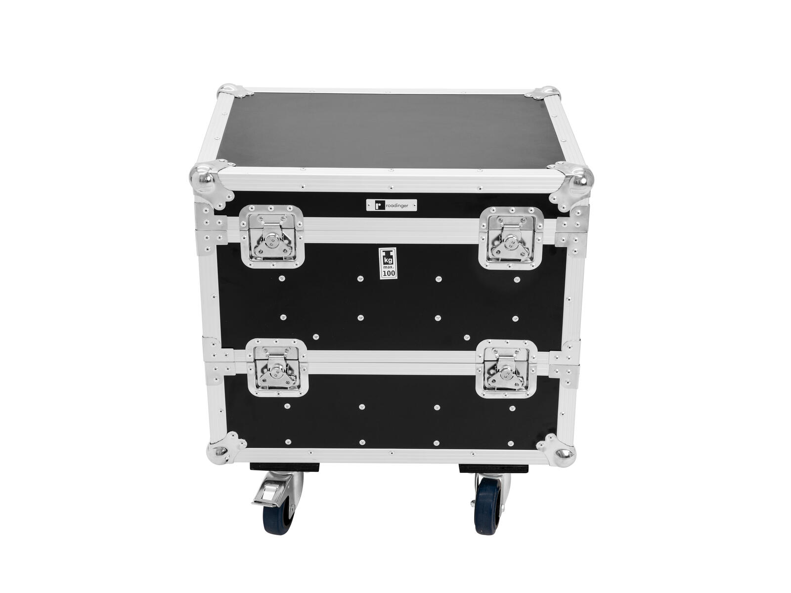 ROADINGER Flightcase 8x IP PIX Strobe RGB CW+WW mit Rollen