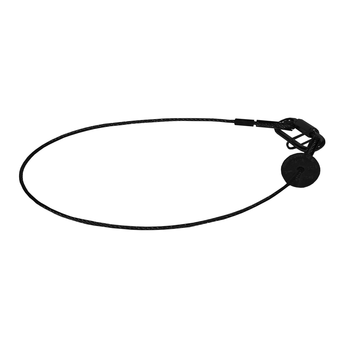 DT Safety 6mm, 0,6m, 22kg, DGUV Black