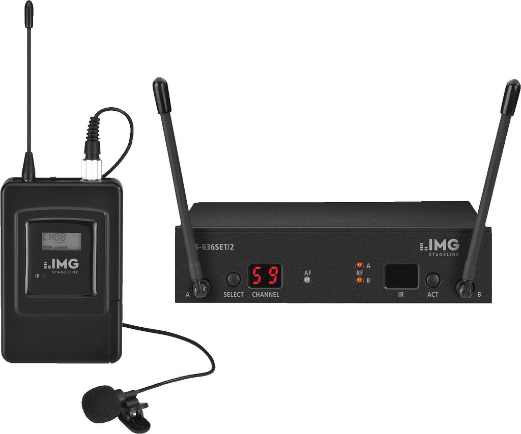 IMG STAGELINE TXS-636SET/2 Audio-Uebertragungssystem