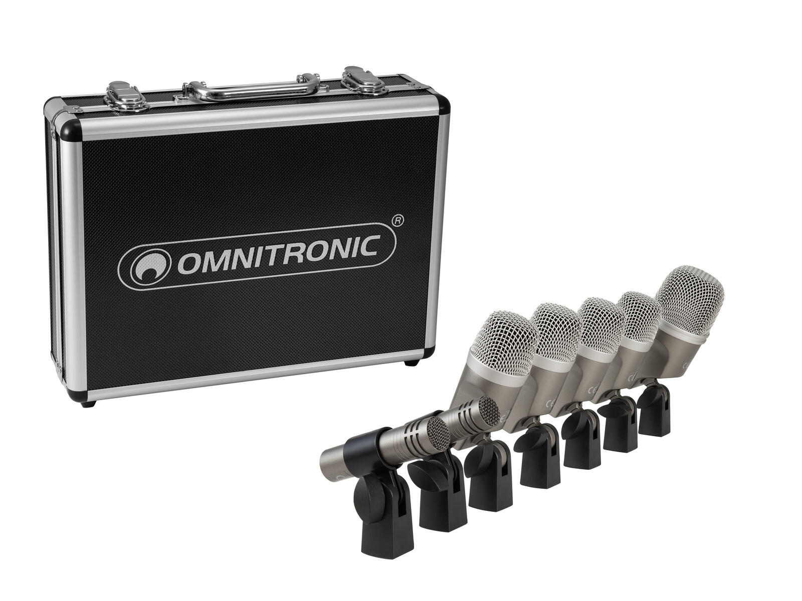 OMNITRONIC MIC 77-7LMH MK2 Schlagzeug-Mikrofonset OMNITRONIC MIC 77-7LMH MK2 Schlagzeug-Mikrofonset