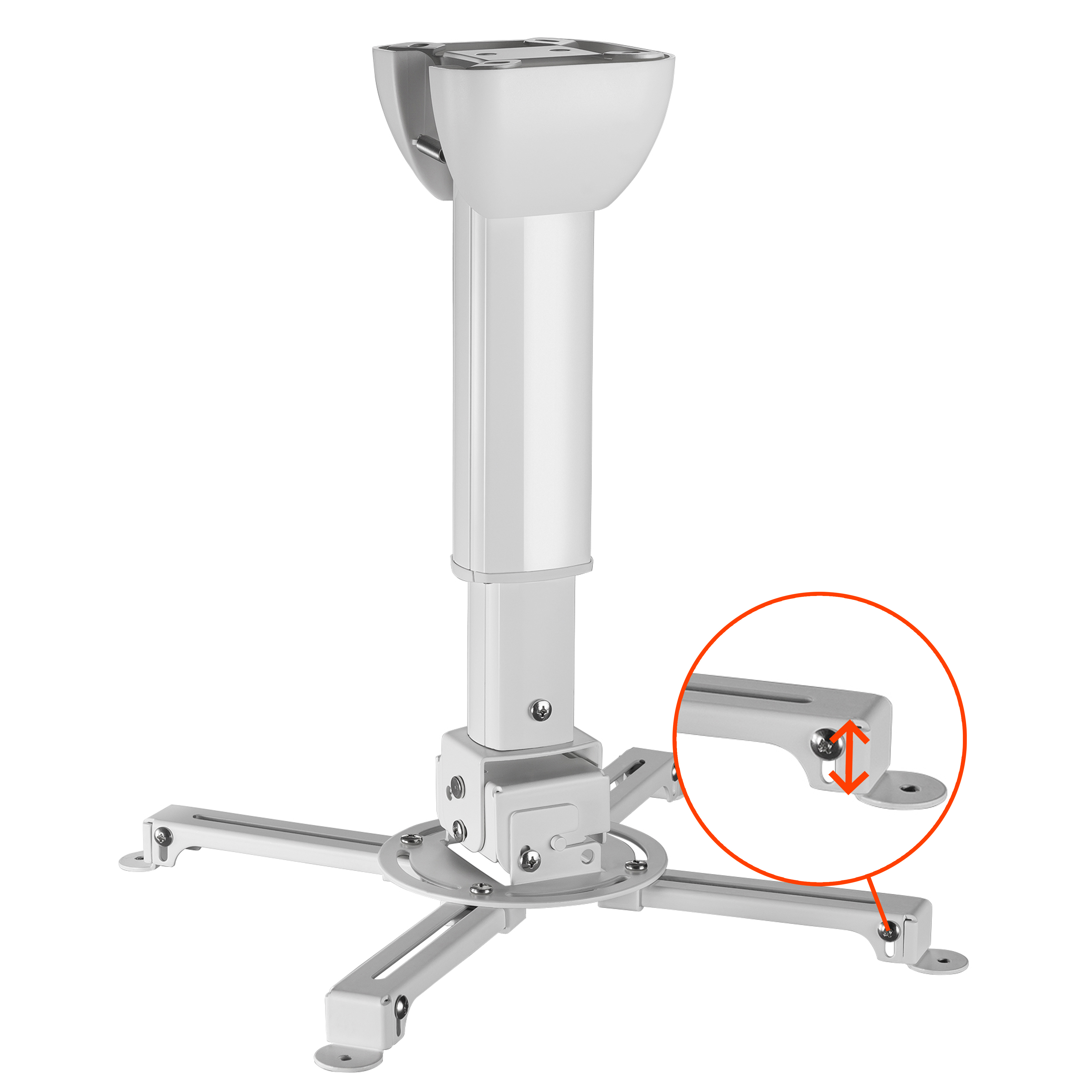 celexon Deckenhalterung universal MultiCel 3040 Pro - weiß