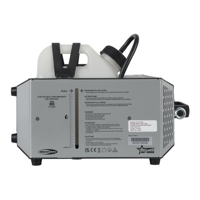 SHOWTEC Stellar UF-1000 Upright Fogger 1000 W Nebelmaschine für vertikale Nebelfahnen SHOWTEC Stellar UF-1000 Upright Fogger 1000 W Nebelmaschine für vertikale Nebelfahnen