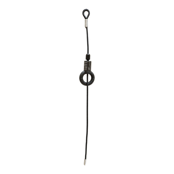 Showgear Black wire rope 6 mm, BGV-C1 6 MM, 6 M, BGV-C1