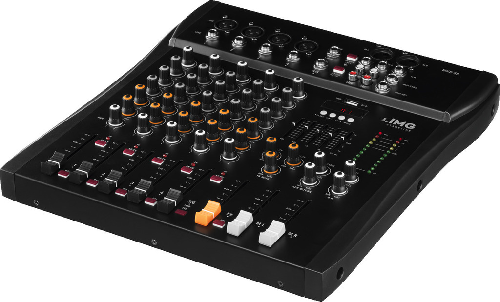 IMG STAGELINE MXR-60 6-Kanal-Audio-Mischpult
