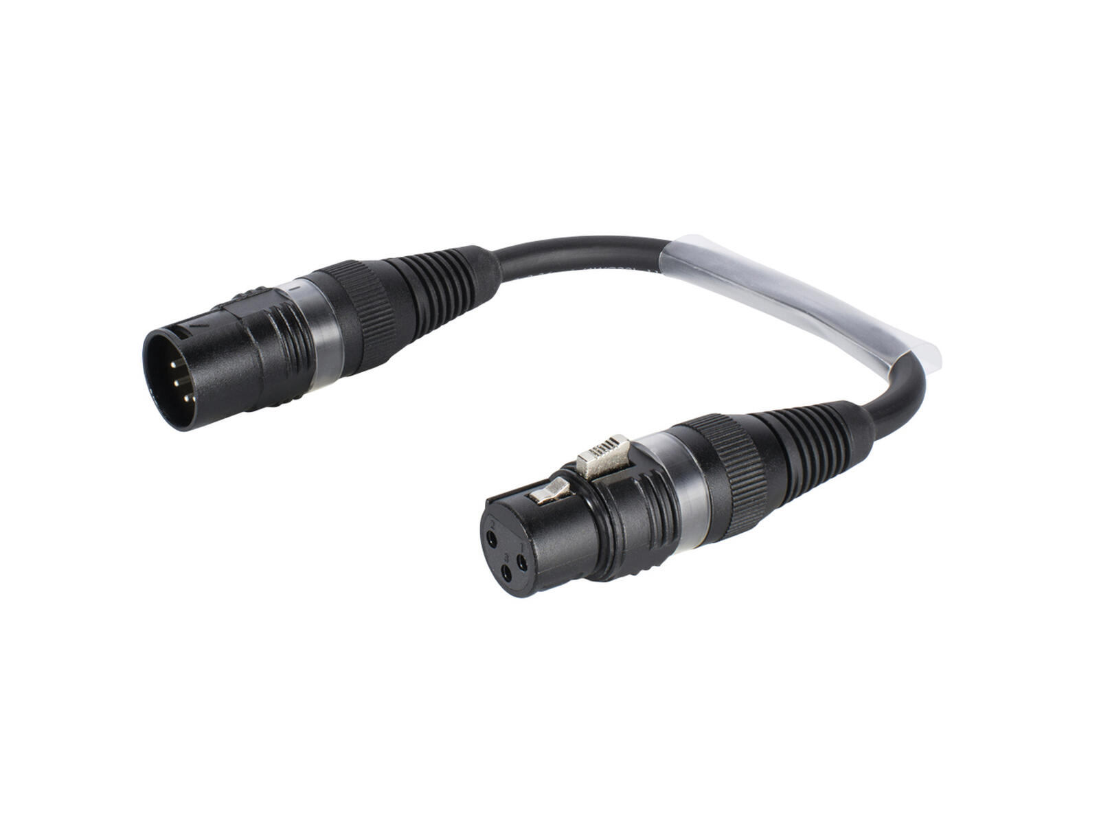SOMMER CABLE Adapterkabel 3pol XLR(F)/5pol XLR(M)0,15m SOMMER CABLE Adapterkabel 3pol XLR(F)/5pol XLR(M)0,15m