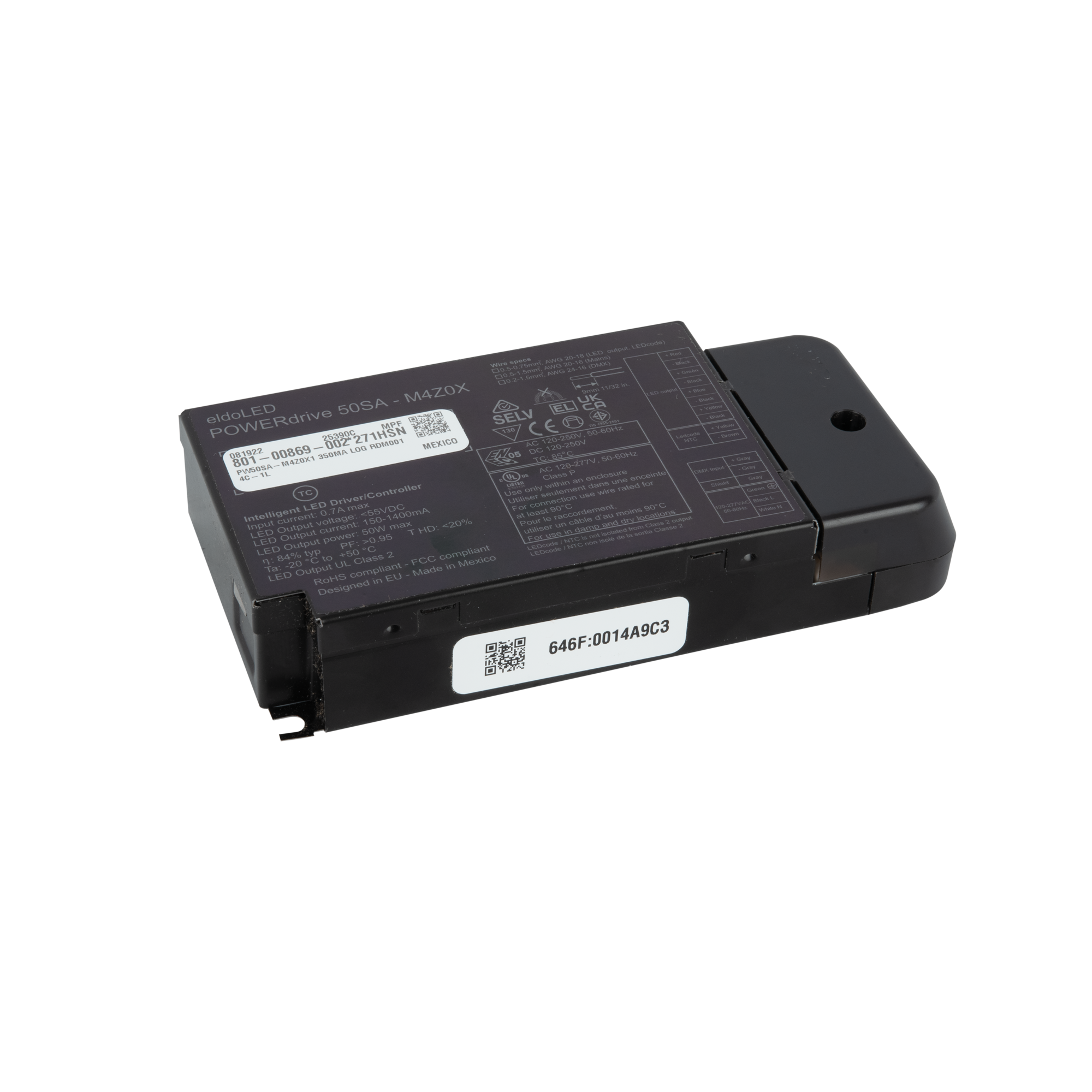 ELDOLED POWERdrive AC - 50 W Konstantstrom - DMX - RGBW (4 Kanäle) - 50SA-M4Z0X