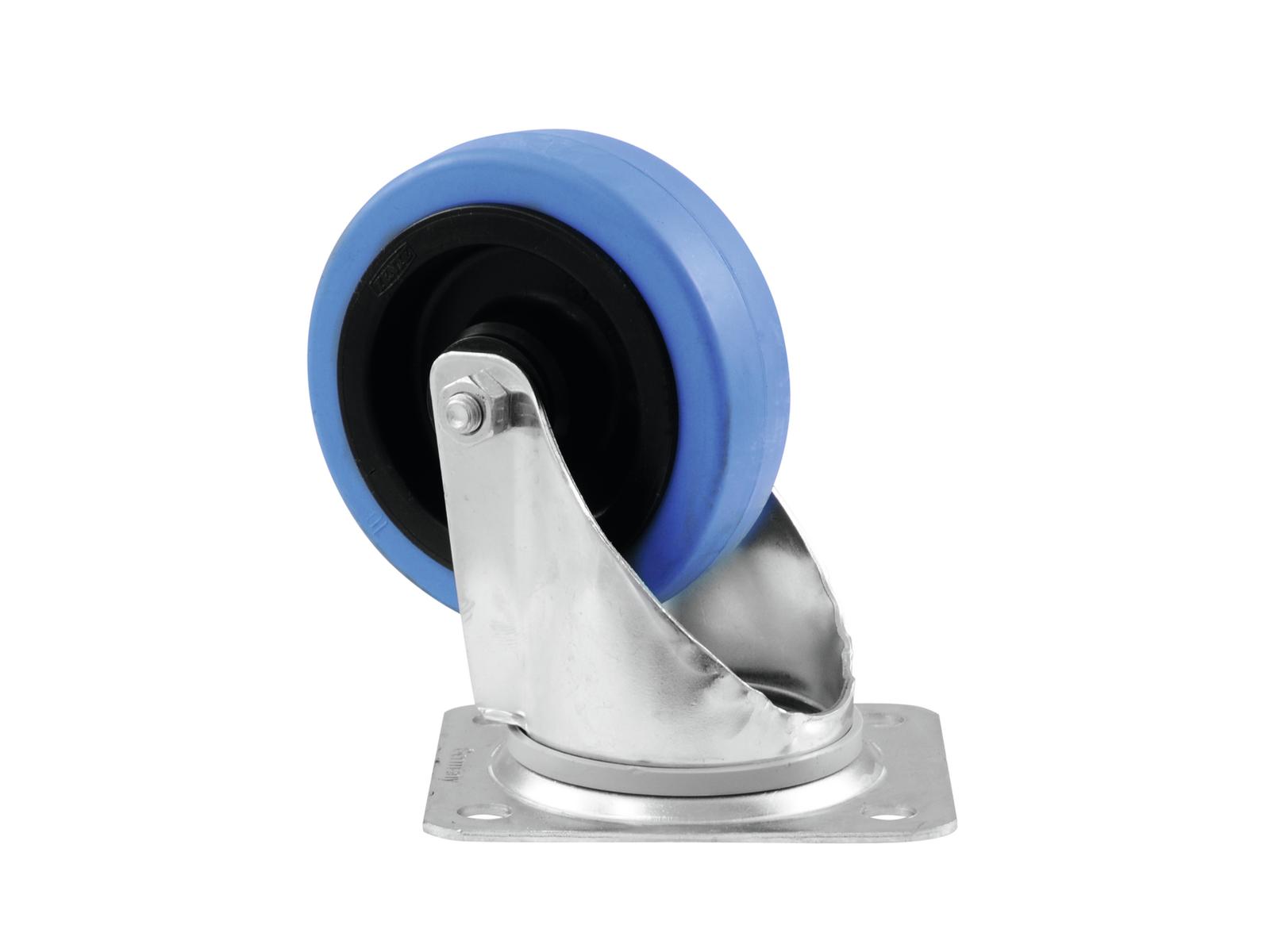 ROADINGER Lenkrolle 100mm BLUE WHEEL hellblau ROADINGER Lenkrolle 100mm BLUE WHEEL hellblau