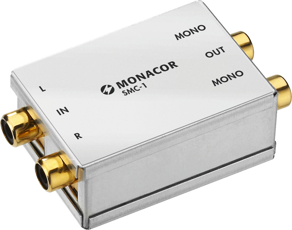 MONACOR SMC-1 Stereo-Mono-Konverter