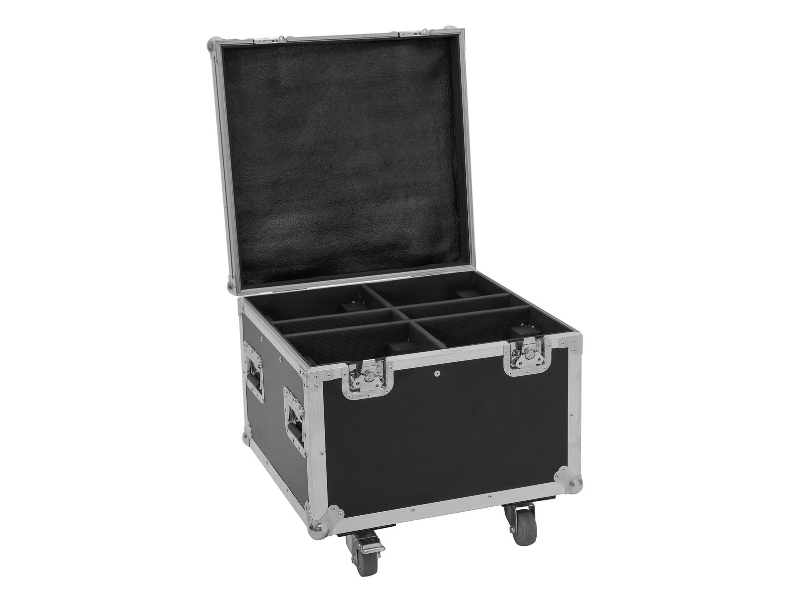 ROADINGER Flightcase 4x TMH-S90/H90/B90 ROADINGER Flightcase 4x TMH-S90/H90/B90