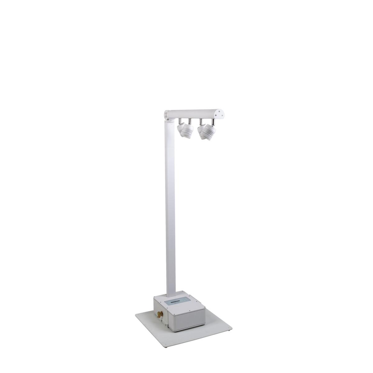Briteq BTI-AKKUPOLE WHITE Akku LED Pole mit 4x 5 Watt LEDs