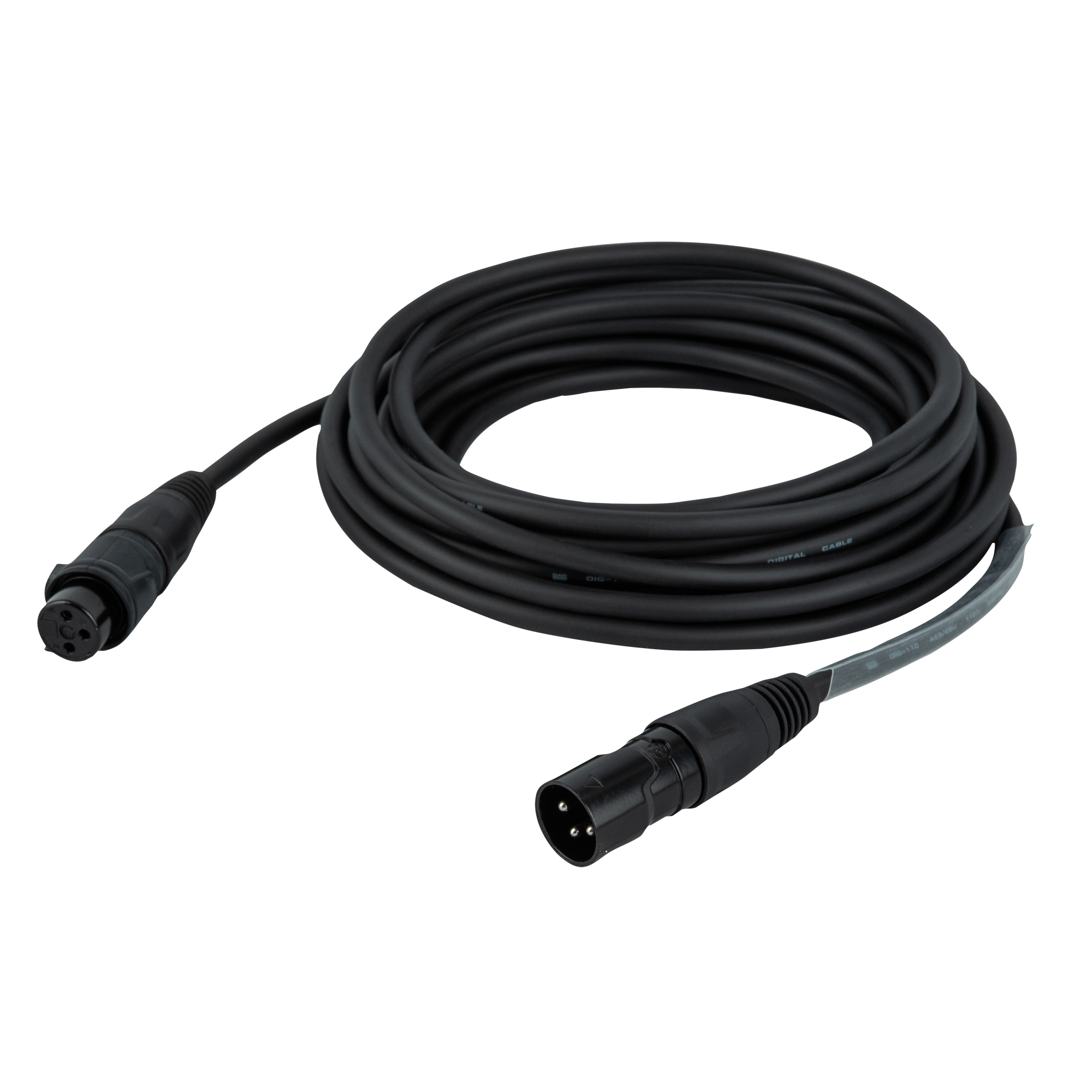 DAP FLR73 - IP65 DMX/AES-EBU XLR/M 3P to XLR/F 3P Rean RCX3 series 6 m 6 m
