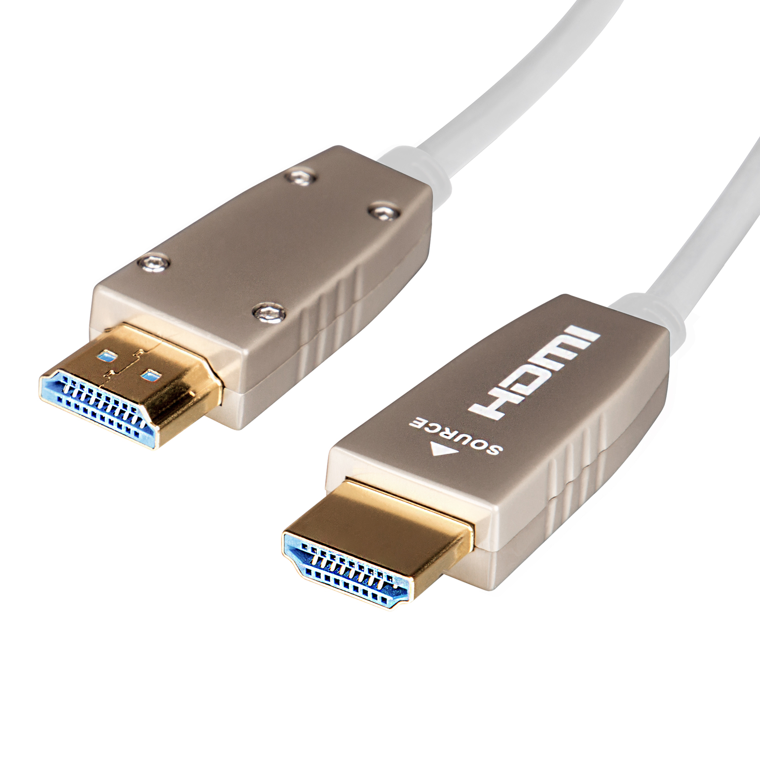celexon UHD Optical Fibre HDMI 2.0b Active Kabel 25m, weiß