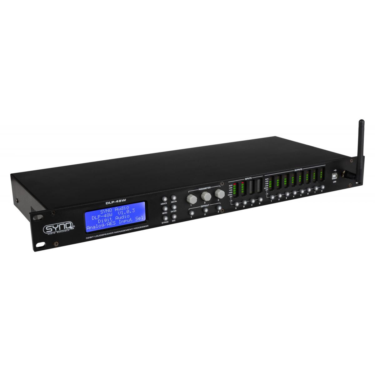 SYNQ Audio DLP-48W Digitaler Audio-Prozessor