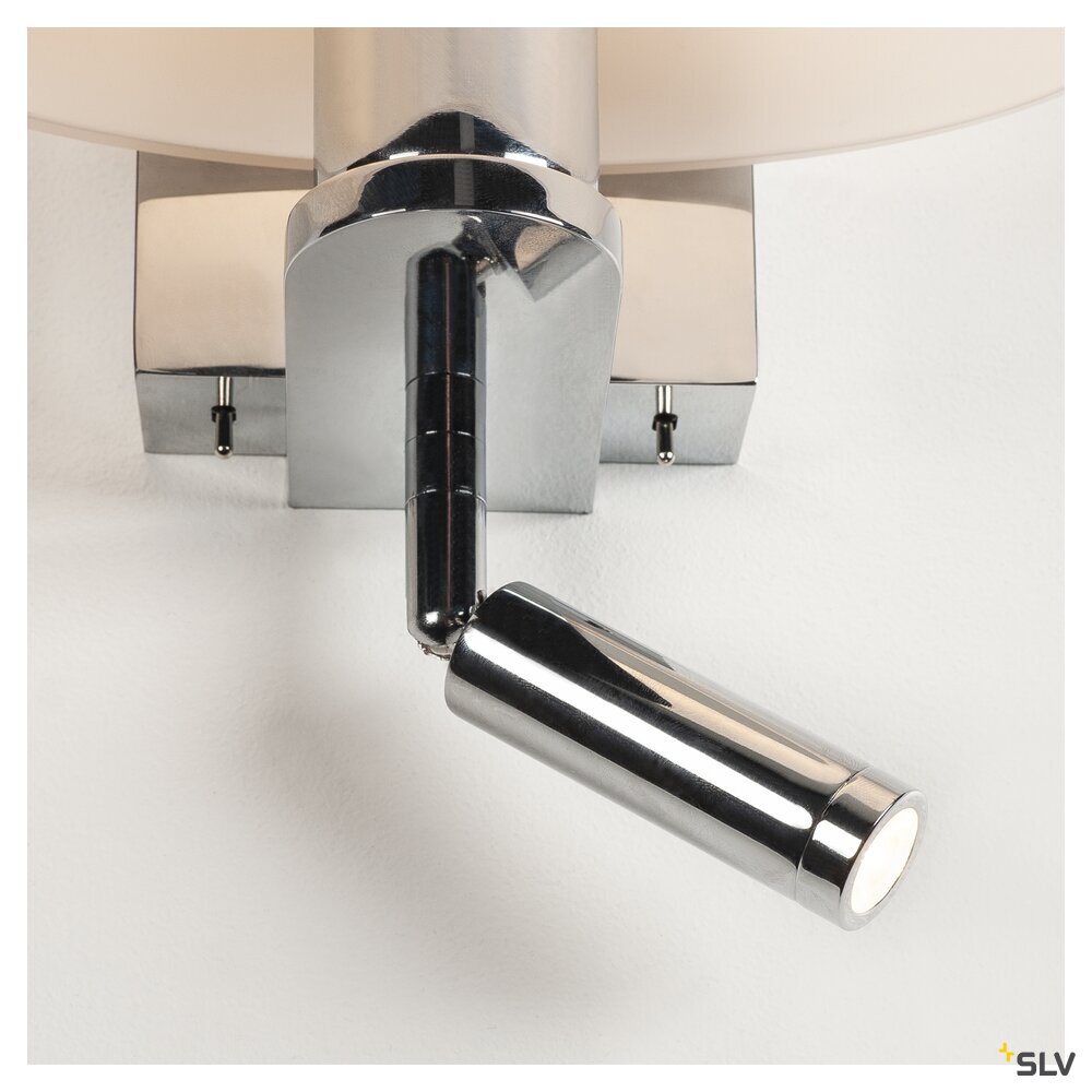 KENKUA SPOT E27 Indoor LED Wandaufbauleuchte chrom 3000K KENKUA SPOT E27 Indoor LED Wandaufbauleuchte chrom 3000K