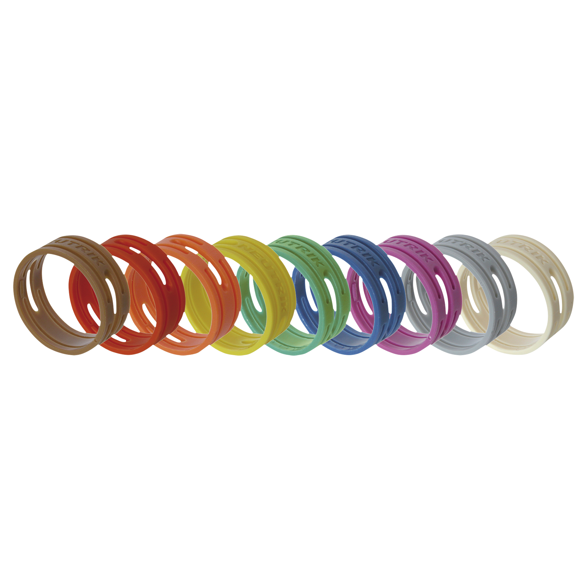 NEUTRIK XX-Series coloured Ring Grey Grau