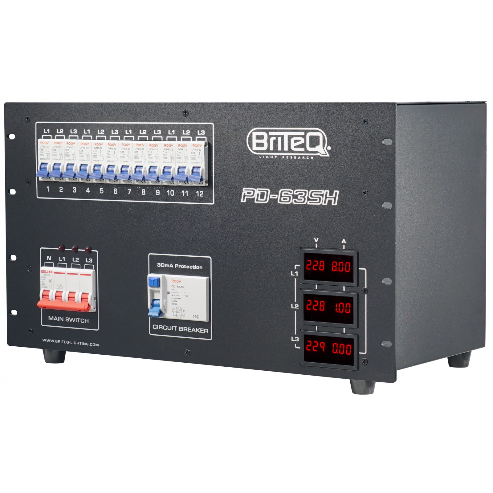 Briteq PD-63SH Stromverteiler 