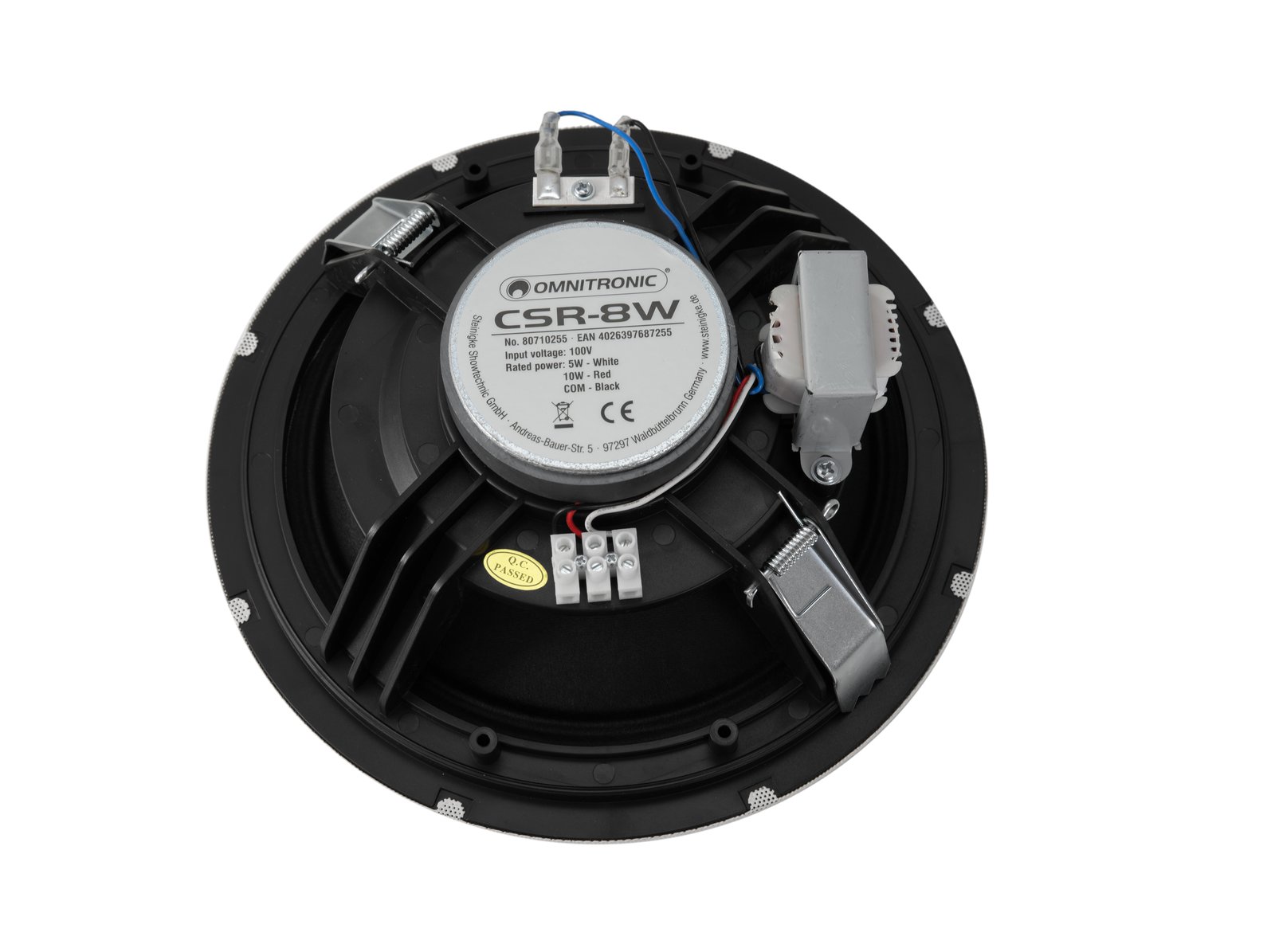OMNITRONIC CSR-8W Deckenlautsprecher weiß OMNITRONIC CSR-8W Deckenlautsprecher weiß